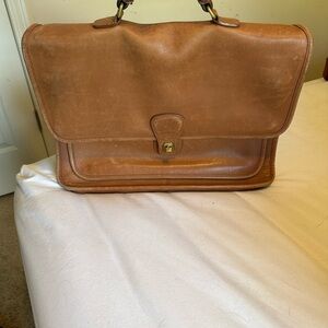 Vintage coach metropolitan briefcase